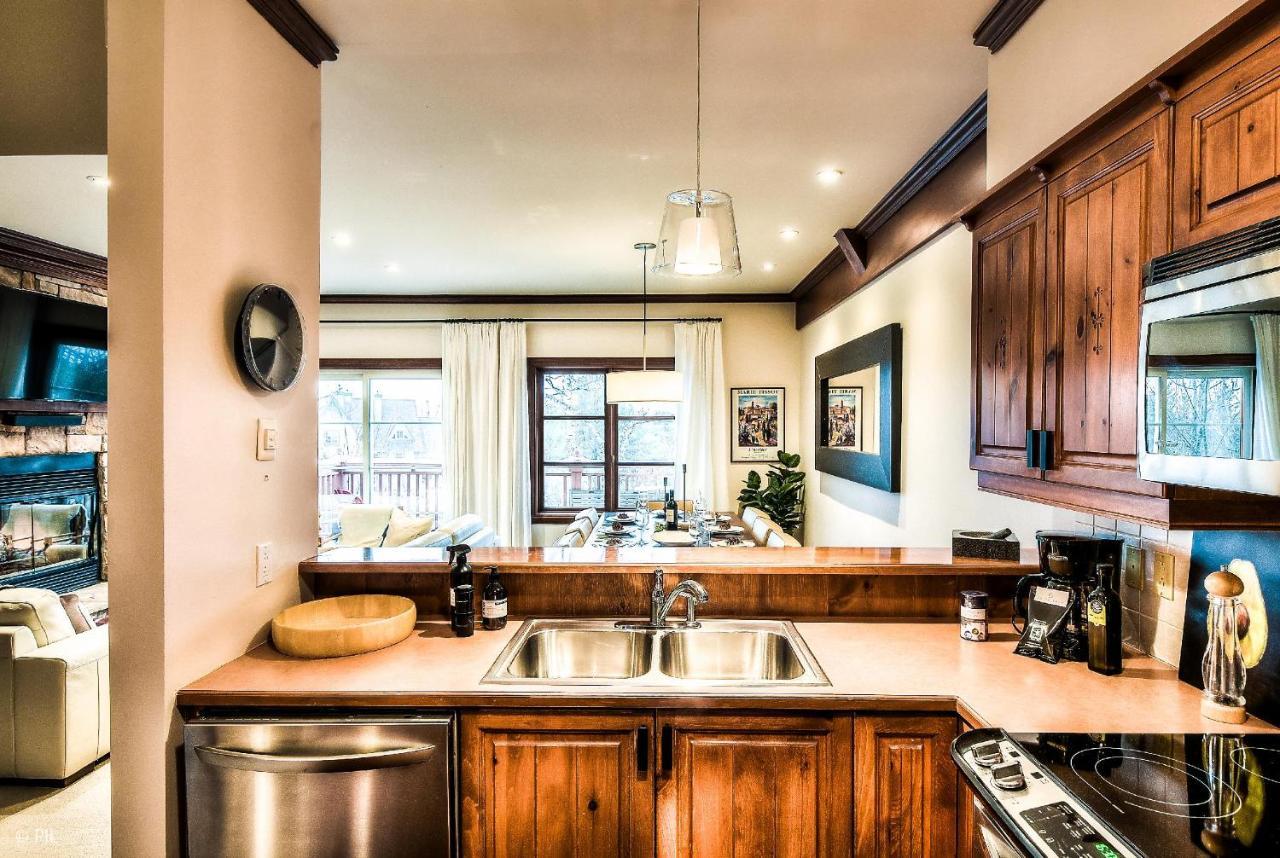 Le Plateau Ski Inout W 3Bdrs W Pool Access Mont-Tremblant Bagian luar foto